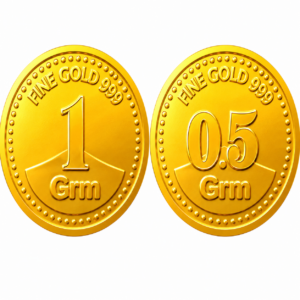 1.5 gram 24KT pure gold pendant with 999 finese