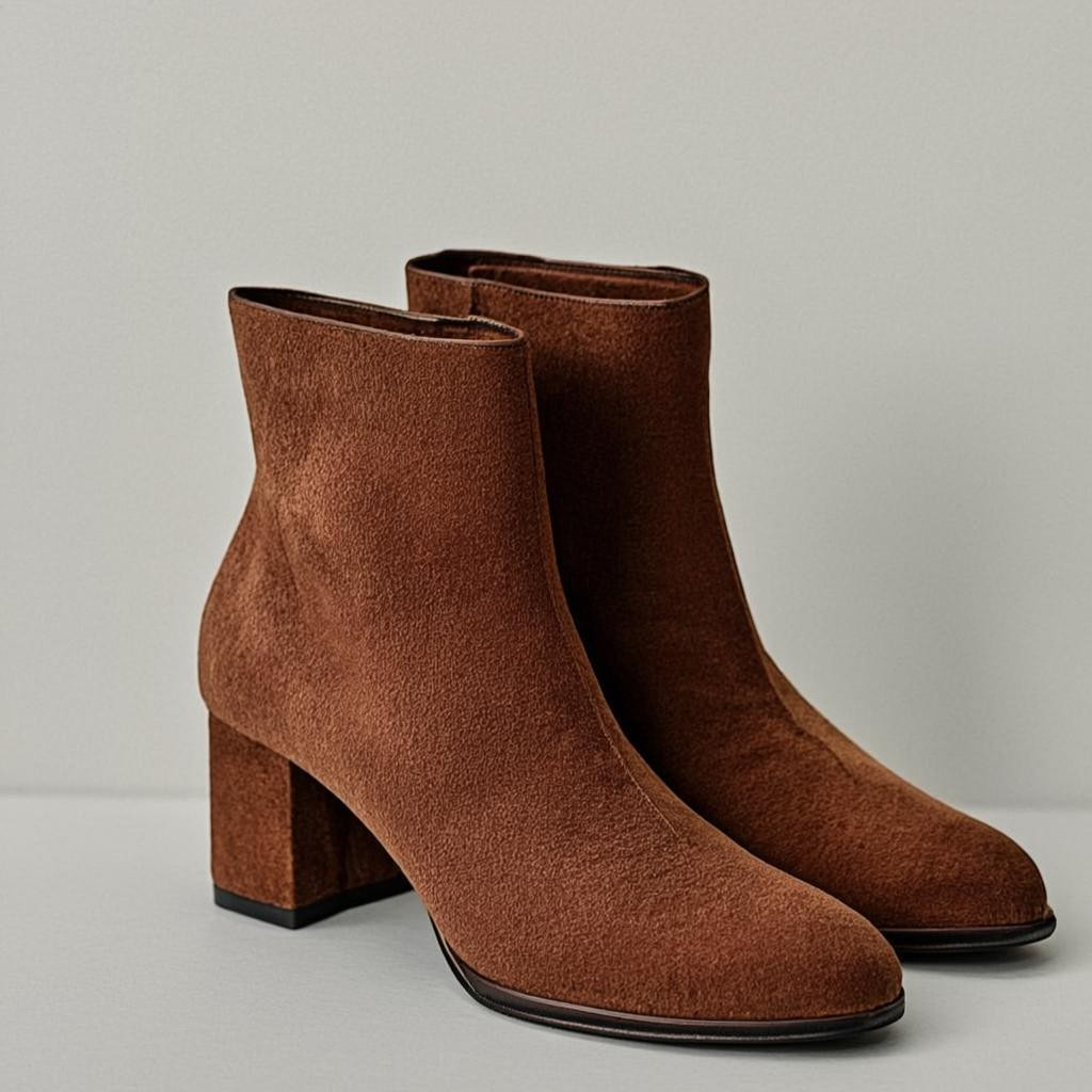 Suede Ankle Boots